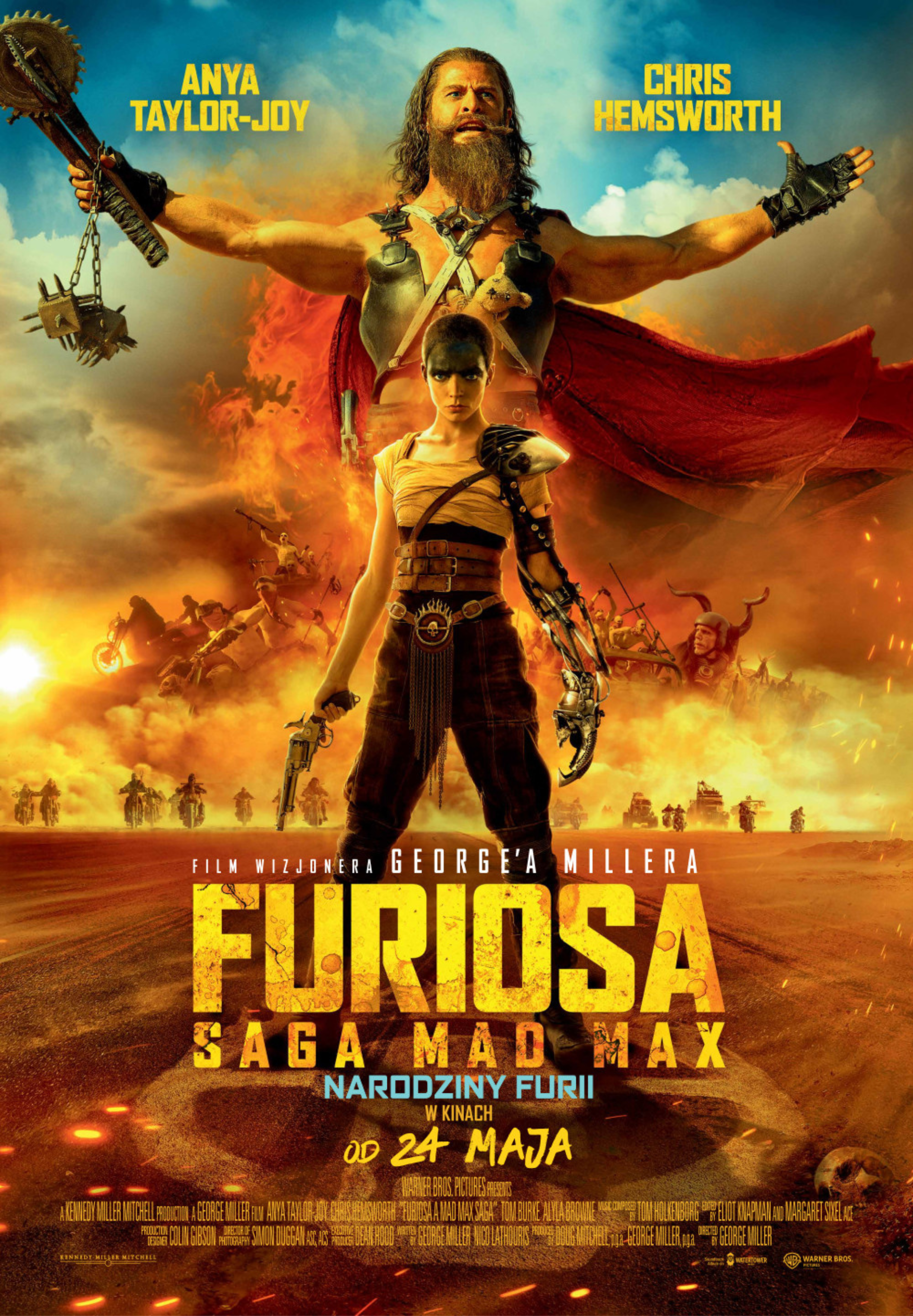 Wydarzenie: Kino: Furiosa: Saga Mad Max  NAPISY, Kiedy? 2024-05-24 19:00, Gdzie? ul. Fryderyka Chopina 34 Pruszcz Gdański Polska