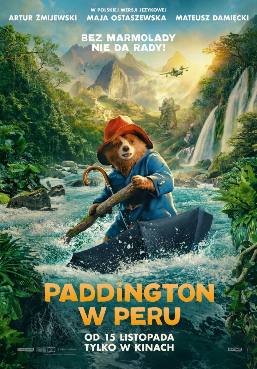 Plakat filmu Paddington w Peru.