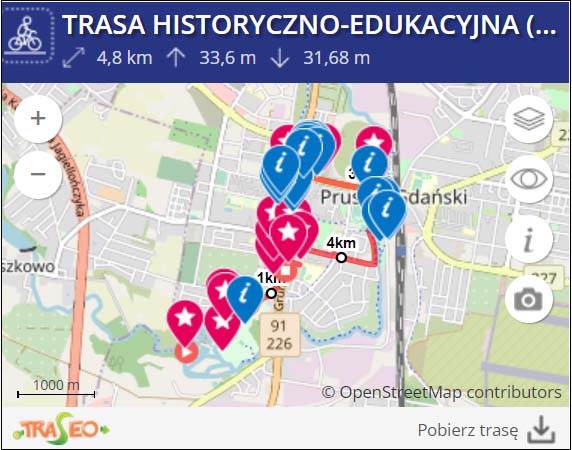 Trasa edukacyjno-historyczna