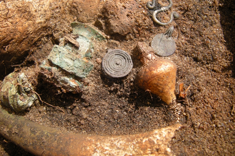 Wykopaliska z okresu rzymskiego, badania 2009 r. (fot. Muzeum Archeologiczne w Gdańsku)