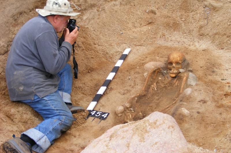 Wykopaliska z okresu rzymskiego, badania 2009 r. III (fot. Muzeum Archeologiczne w Gdańsku)