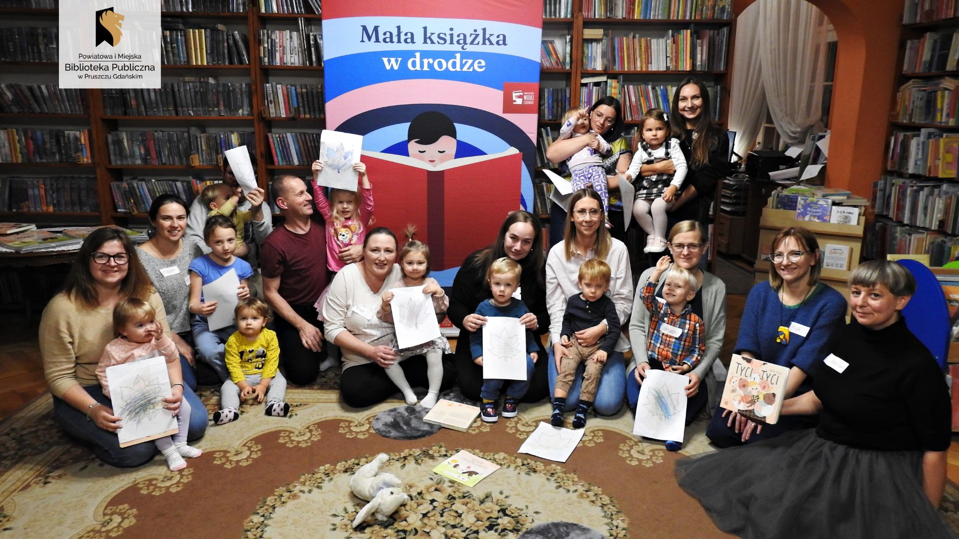 Mała książka w drodze w Powiatowej i Miejskiej Bibliotece Publicznej