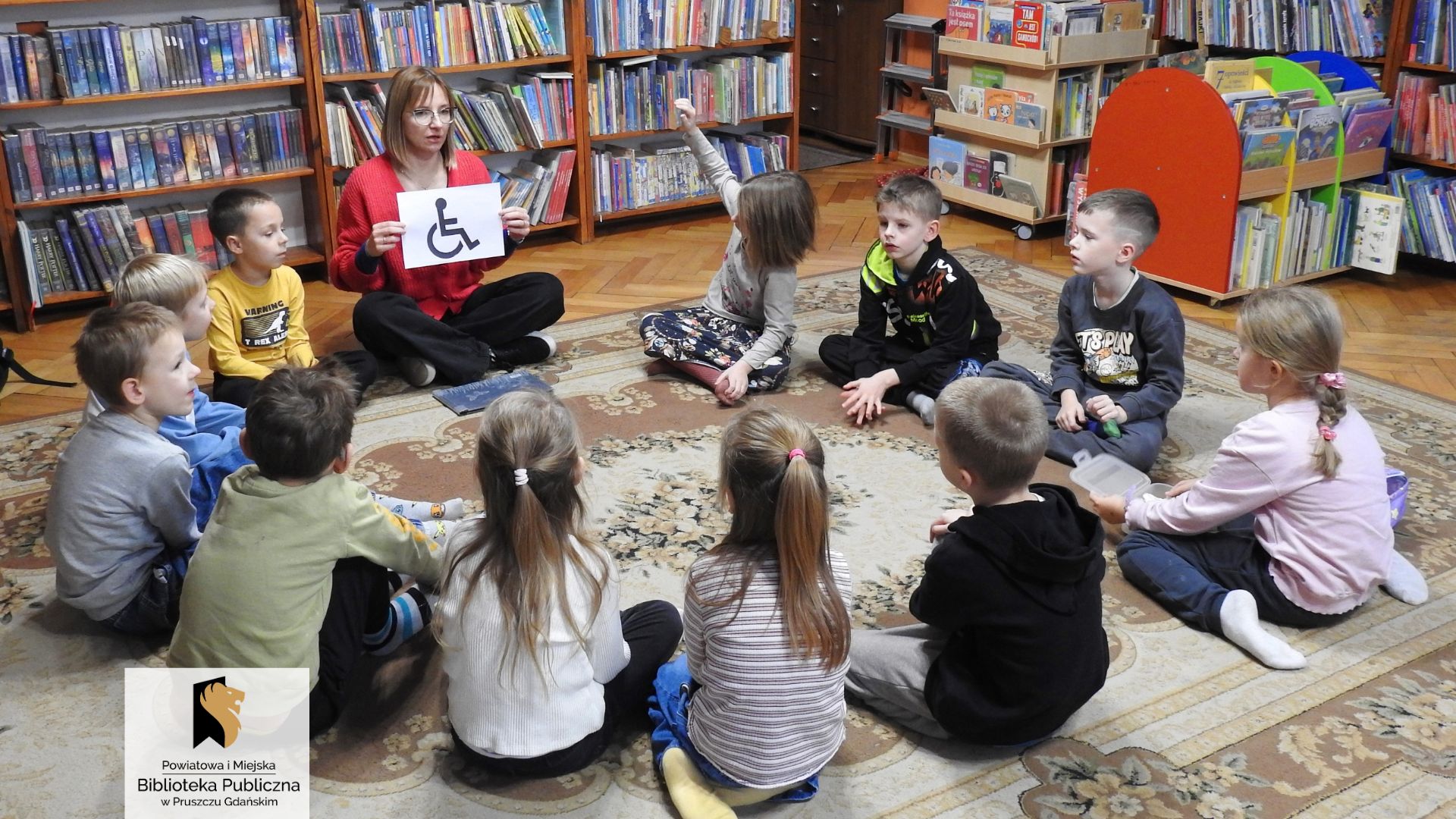 Dzień Osób z Niepełnosprawnością w Powiatowej i Miejskiej Bibliotece Publicznej w Pruszczu Gdańskim