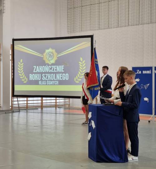 Uroczystość zakończenia roku szkolnego w Szkole Podstawowej nr 2 w Pruszczu Gdańskim