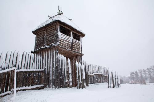 Wieżyczka Faktorii Handlowej.