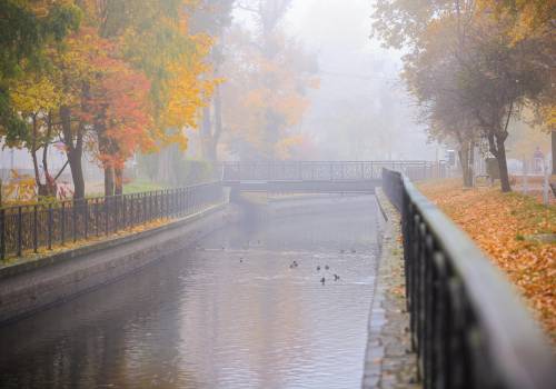 Zamglony Kanał Raduni.