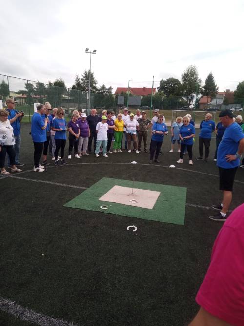 Seniorzy podczas zawodów.