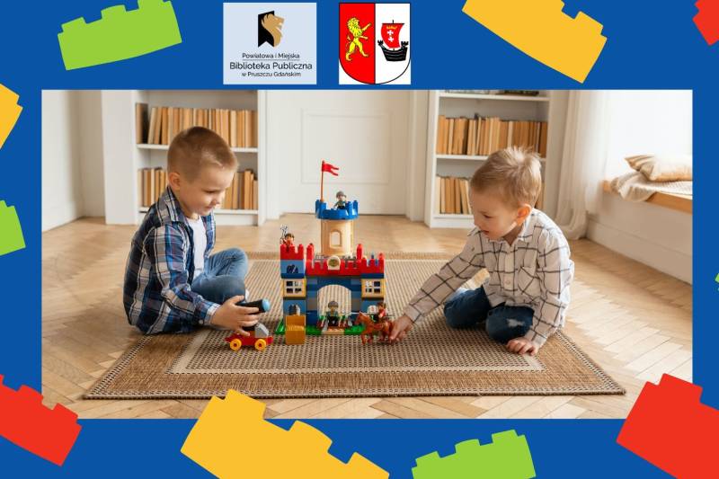 Wydarzenie: Powiatowy konkurs pt. „Książki zaklęte w Lego”, Kiedy? 2024-04-12 14:10, Gdzie? Pruszcz Gdański