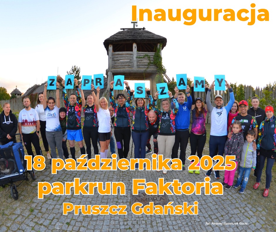 wydarzenie: Parkrun Faktoria – światowy ruch biegowy startuje w Pruszczu Gdańskim!