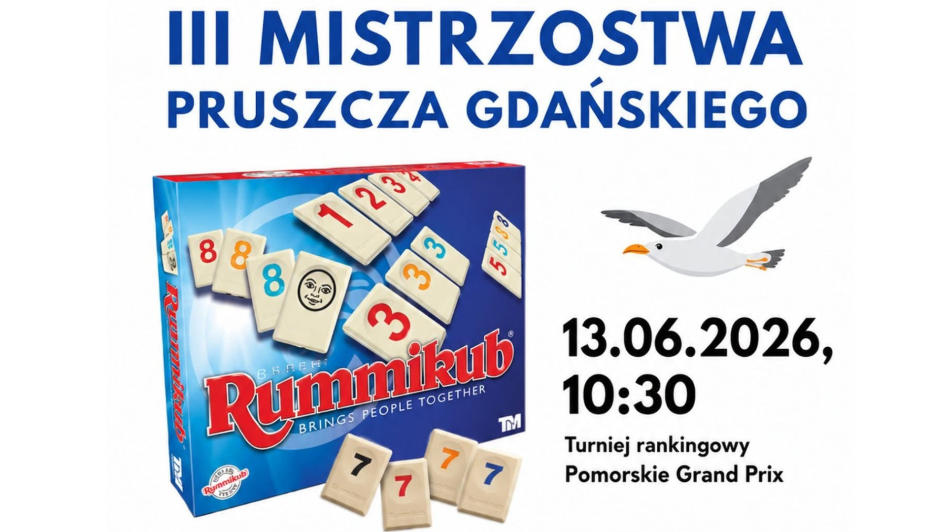 wydarzenie: III Mistrzostwa Pruszcza Gdańskiego w Rummikub