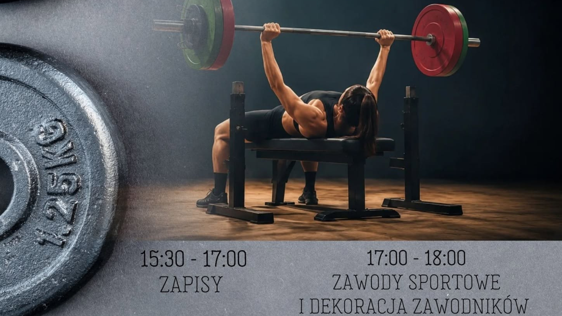 wydarzenie: X Otwarte Mistrzostwa w wyciskaniu sztangi
