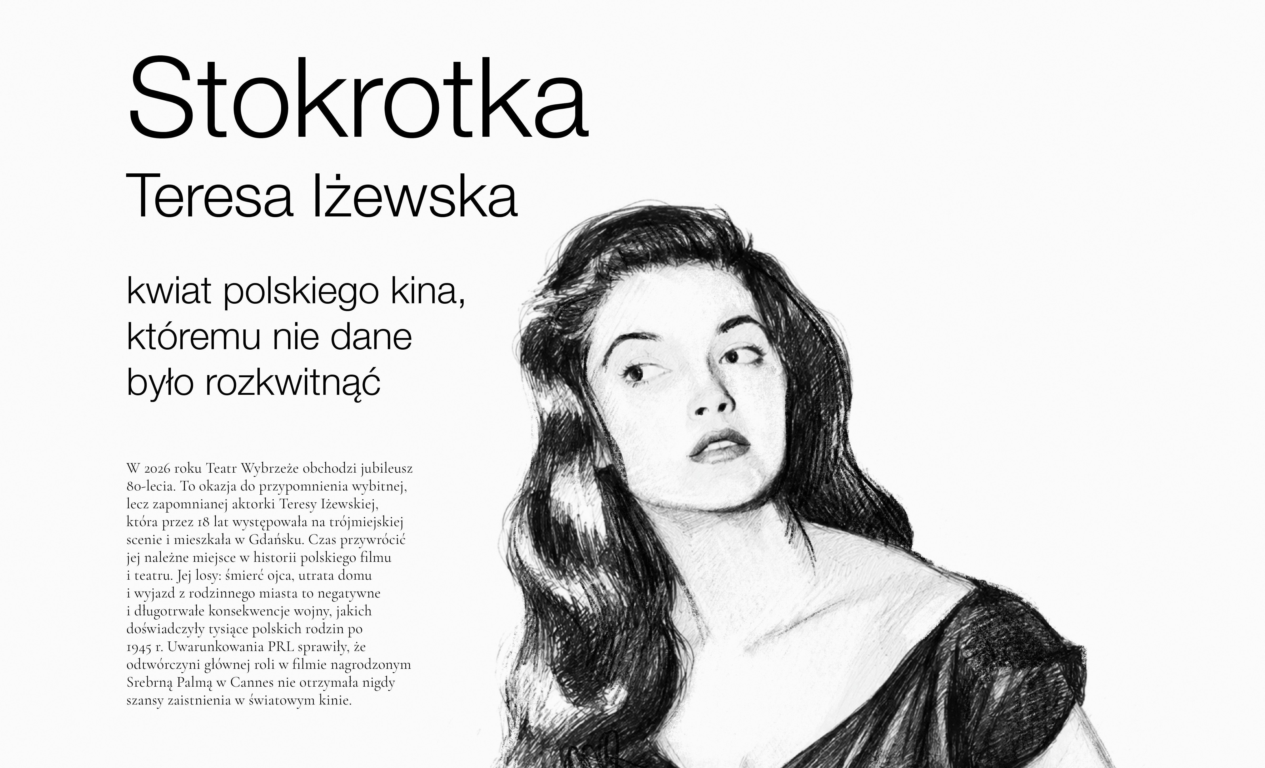 wydarzenie: Gwiazda Cannes, której karierę zatrzymał PRL. Historia Teresy Iżewskiej wraca na Wybrzeże
