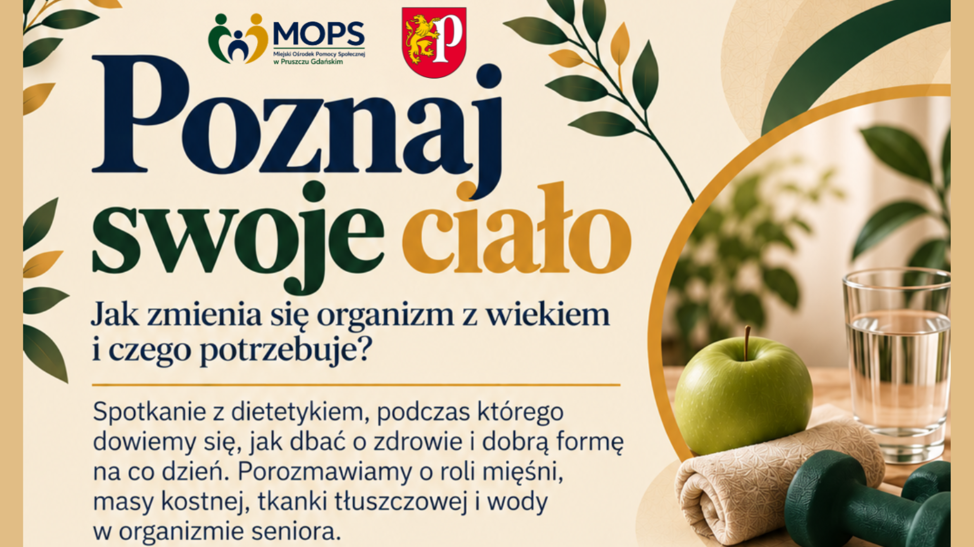 wydarzenie: Poznaj swoje ciało – jak zmienia się organizm z wiekiem i czego potrzebuje?