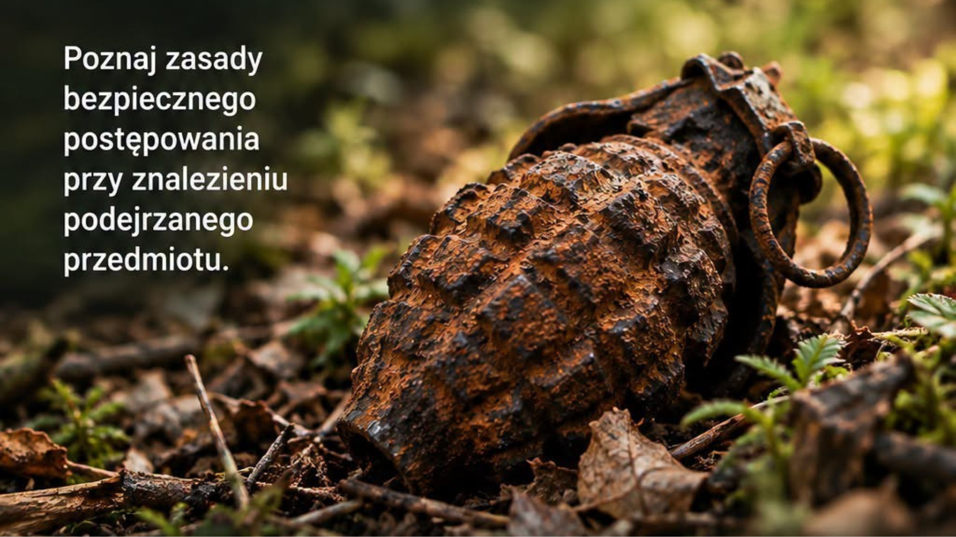 wydarzenie: Spotkanie edukacyjne - „Zardzewiała śmierć” wciąż stanowi zagrożenie!