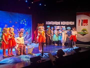 Występ przedszkolaków z SP nr 2 - Tajemnice Podwodnego Świata