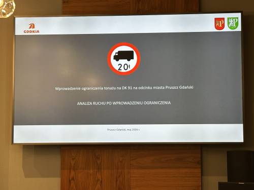 Plansza z informacją dotyczącą podsumowującej prezentacji