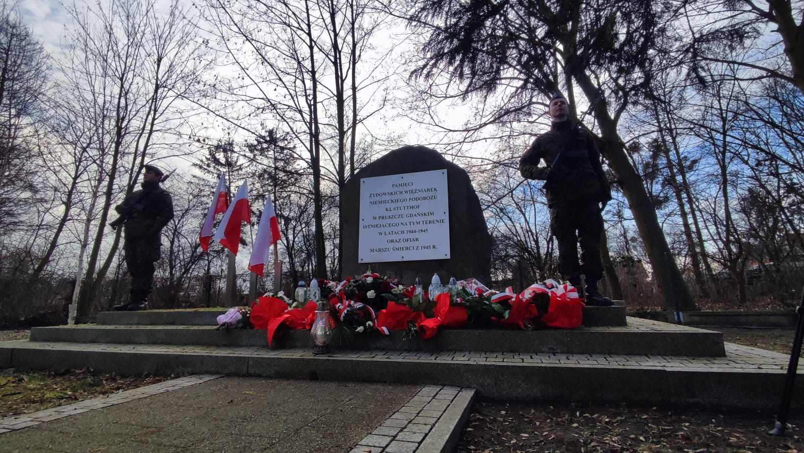 aktualność: Obchody 80. rocznicy Marszu Śmierci więźniów Obozu Koncentracyjnego KL Stutthof w Pruszczu Gdańskim