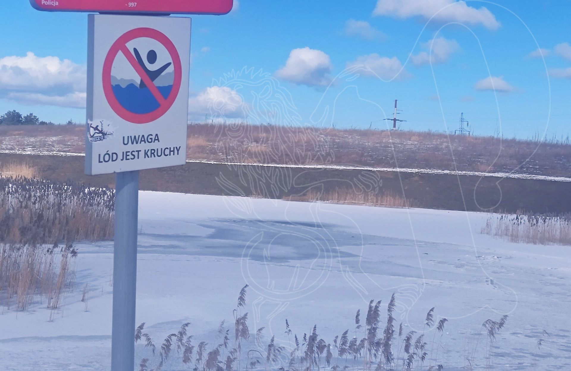 Straż miejska ostrzega: uważaj na lód!