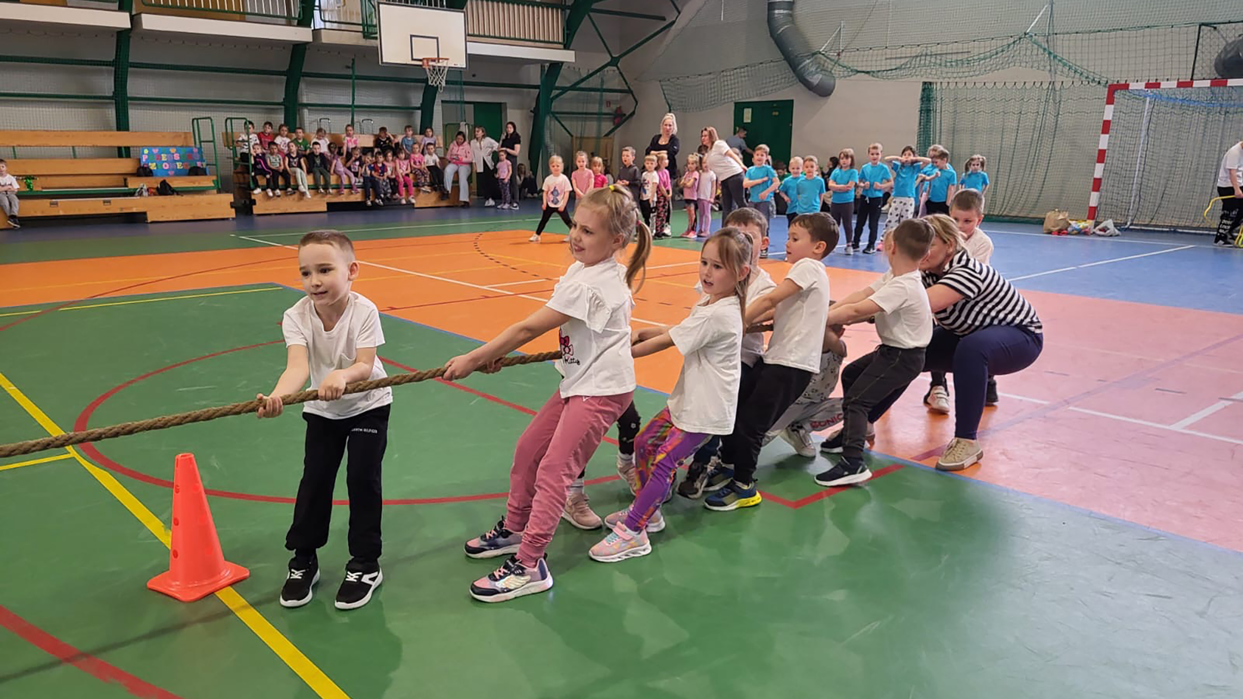 aktualność: Pierwsze zmagania Olimpiady Sportowej Przedszkolaka 