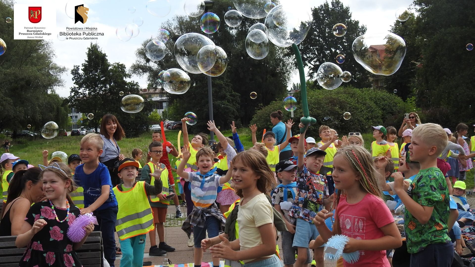 aktualność: Piknik Czytelniczy – święto radości i wspólnej zabawy w Pruszczu Gdańskim