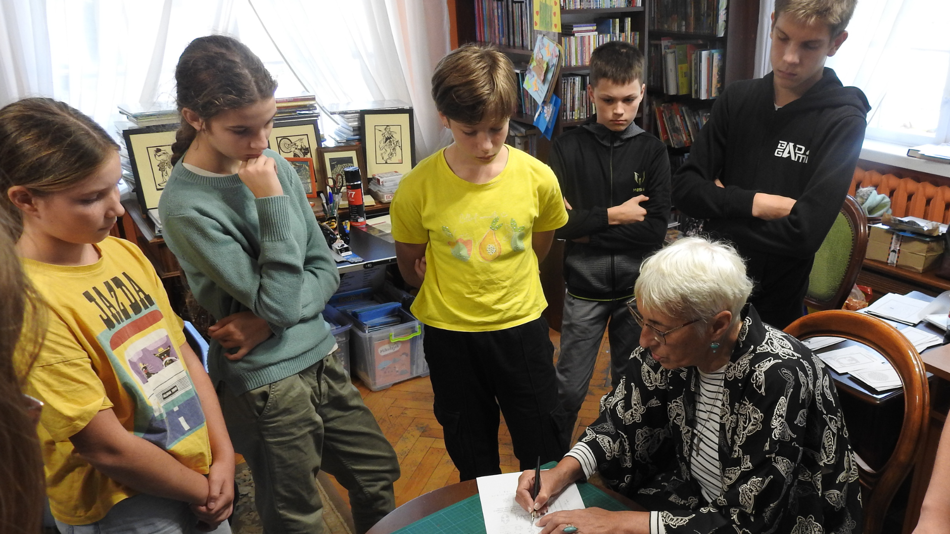 aktualność: Arcydzieła japońskiej sztuki kiri-e w pruszczańskiej bibliotece