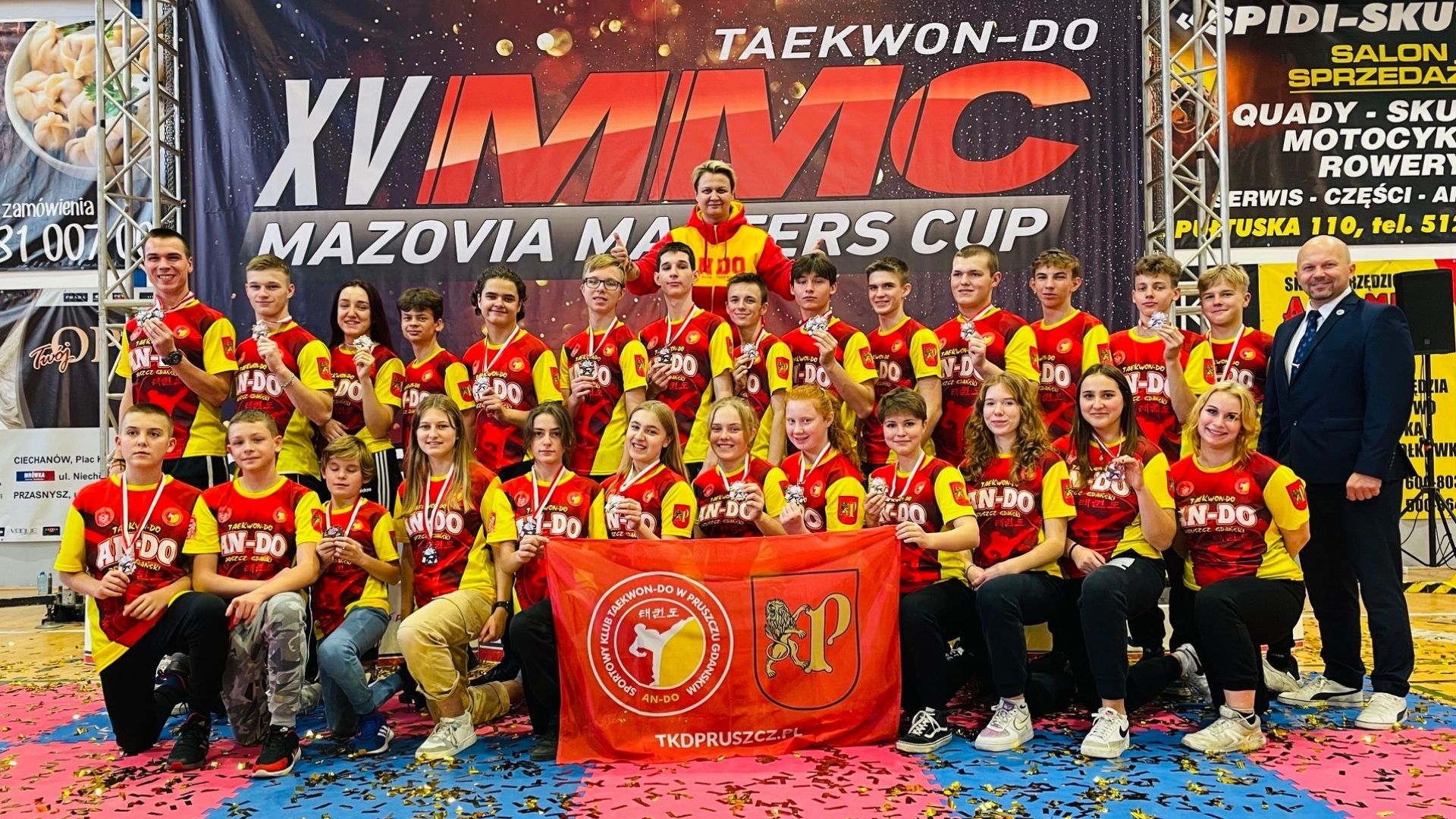 15 medali dla Taekwon-do An-Do na turnieju w Ciechanowie