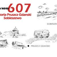 Rusza wakacyjna linia 607 Pruszcz Gdański - Sobieszewo